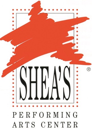 Shea's Performing Arts Center logo.