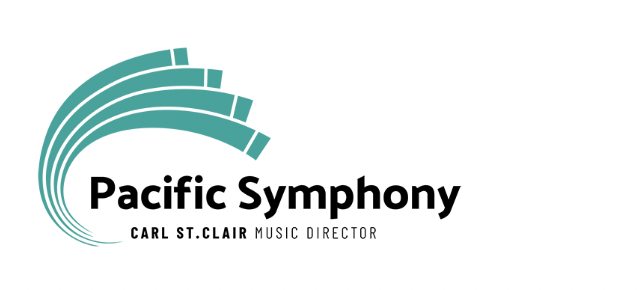 A logo of Pacific Symphony.