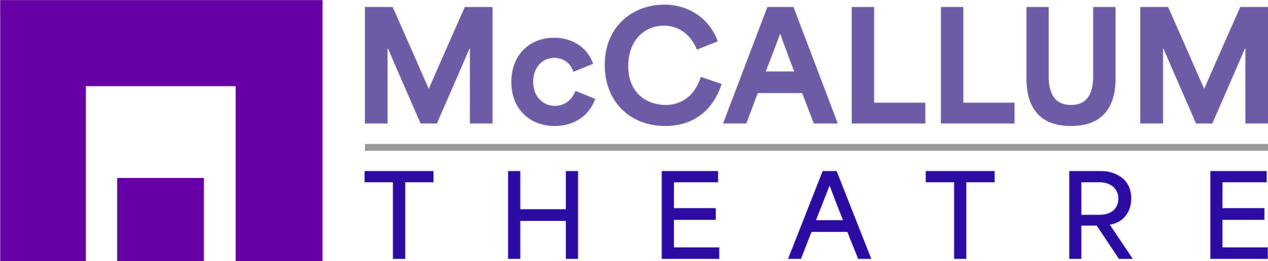 CMYK McCallum Theatre Horizontal Logo